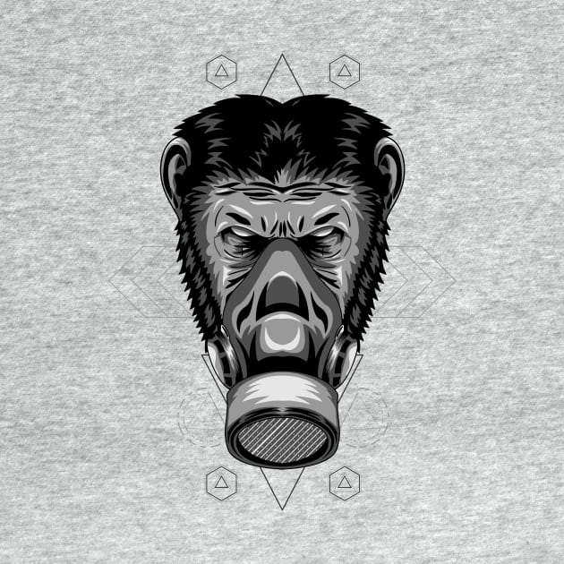 king monkey  mask by SHINIGAMII